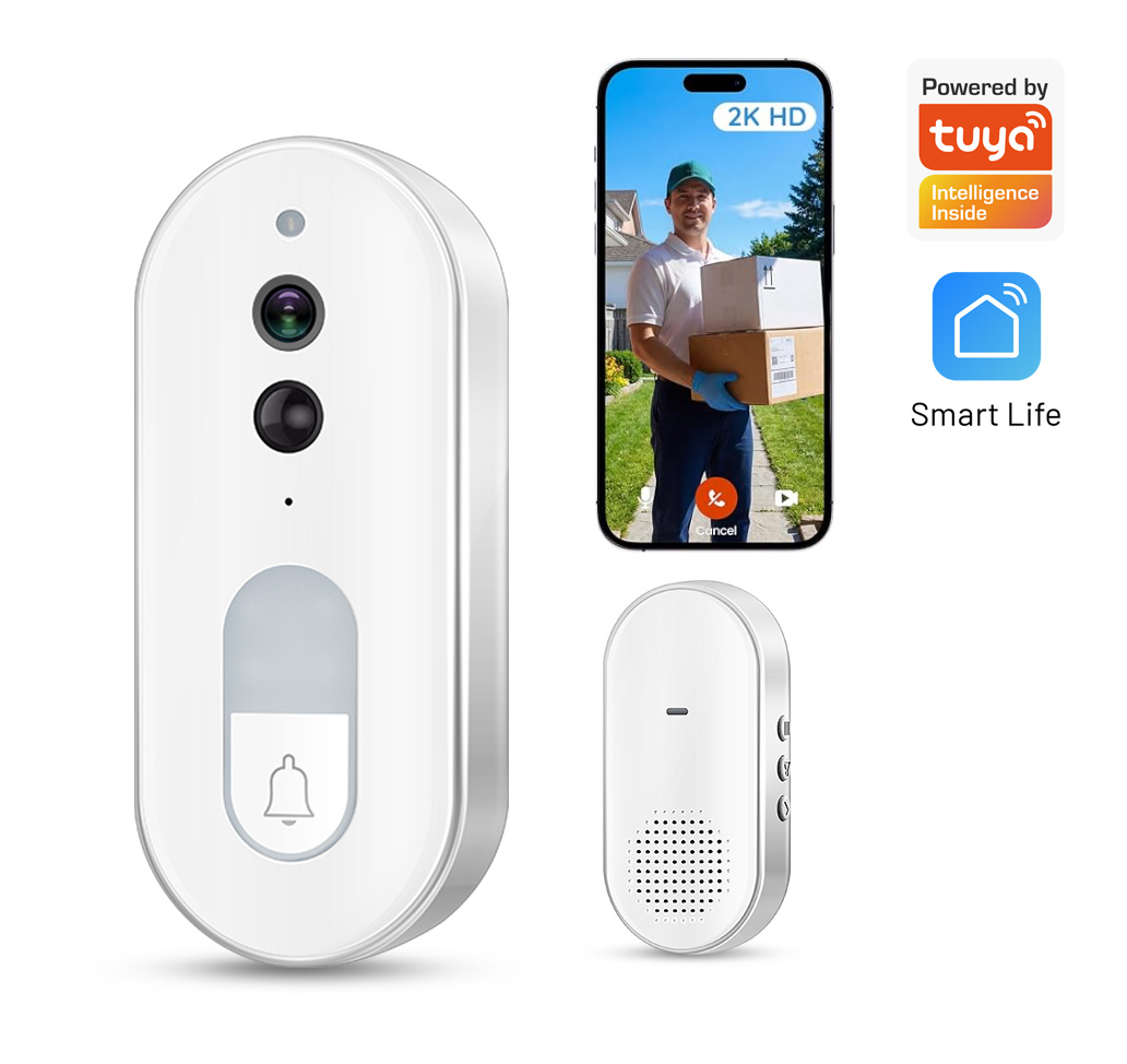 Home Security News - Tuya Smart Video Doorbell Wireless 1080P