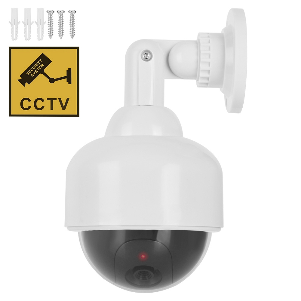 Home Security Lights - Fake Camera Waterproof Realistic Dummy Surveillance