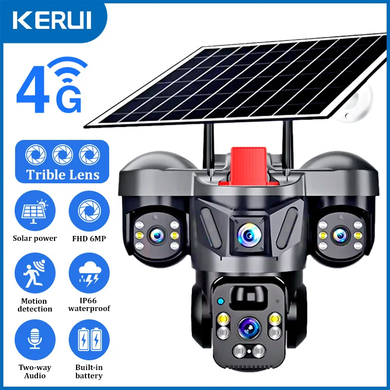 Home Security News - KERUI V380 Pro Outdoor PTZ 6MP