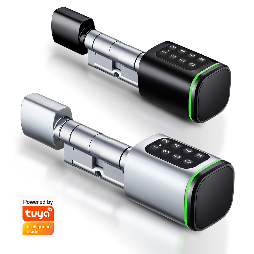 Home Security Battery - Smart Cylinder Lock Tuya 60-90mm Electric
