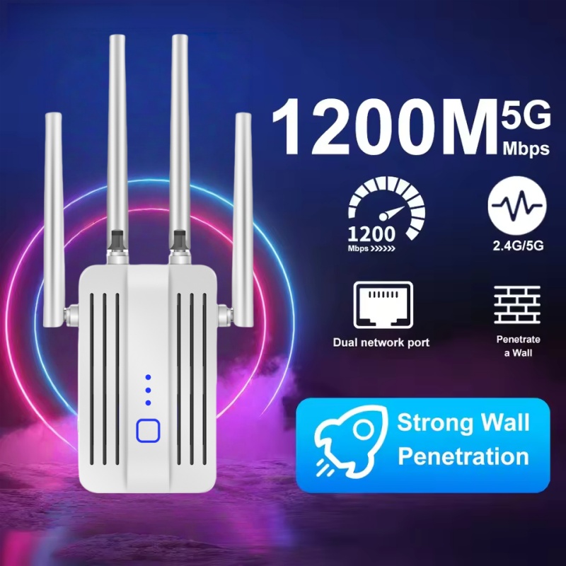 1200Mbps WiFi Repeater Extende - огляд і ціна Home Security And Internet