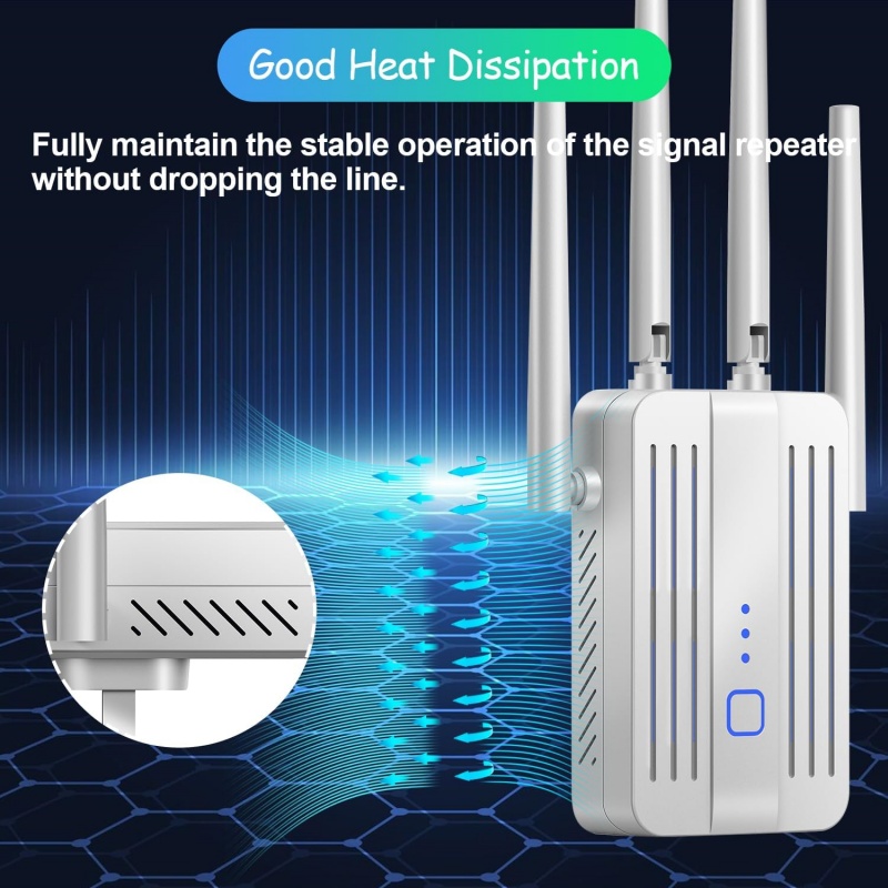 1200Mbps WiFi Repeater Extende - огляд і ціна Home Security And Internet