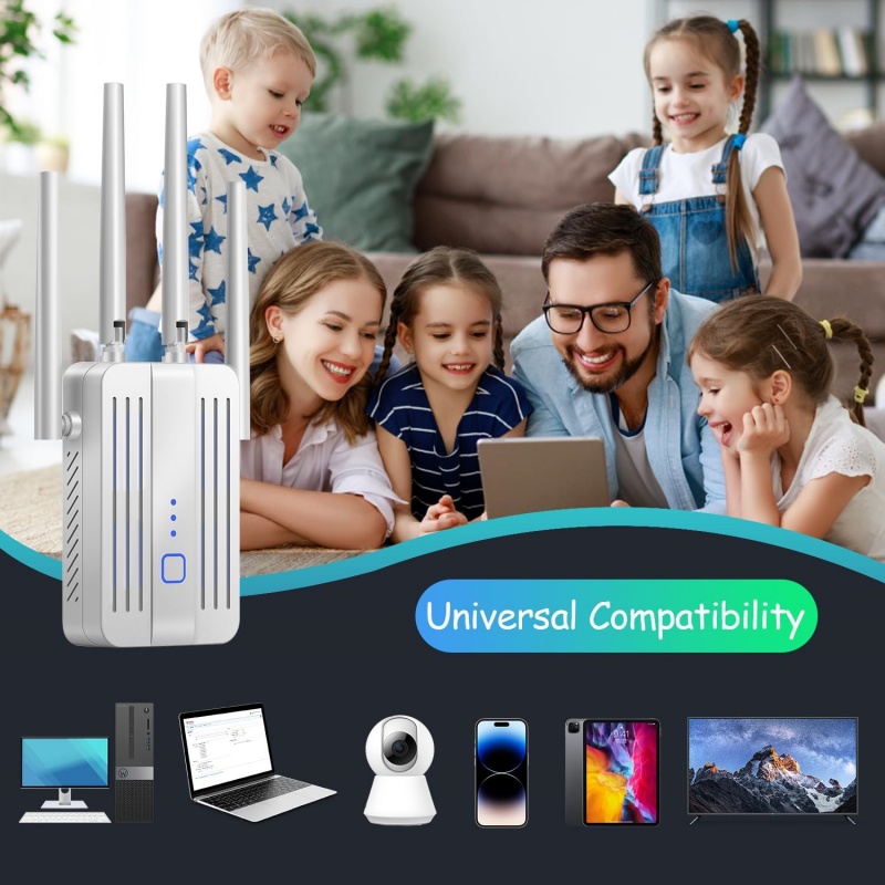 1200Mbps WiFi Repeater Extende - огляд і ціна Home Security And Internet