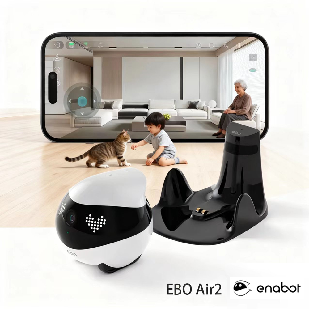 Enabot EBO AIR 2 Companion Rob - огляд і ціна Home Security Robots