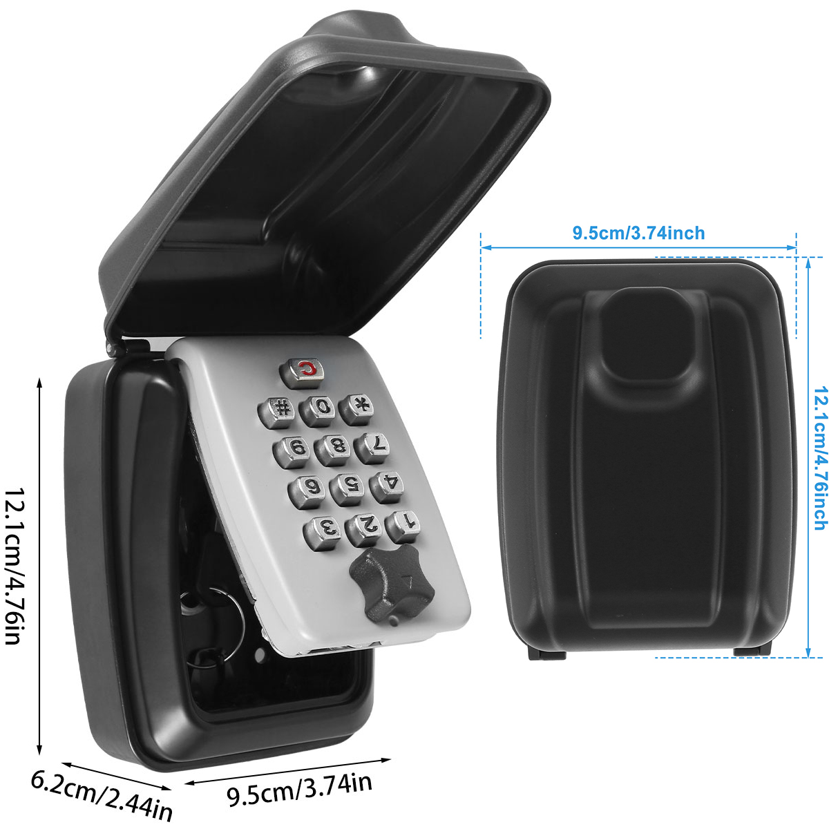 Key Lock Box Wall-Mount Secret - огляд і ціна Home Security News