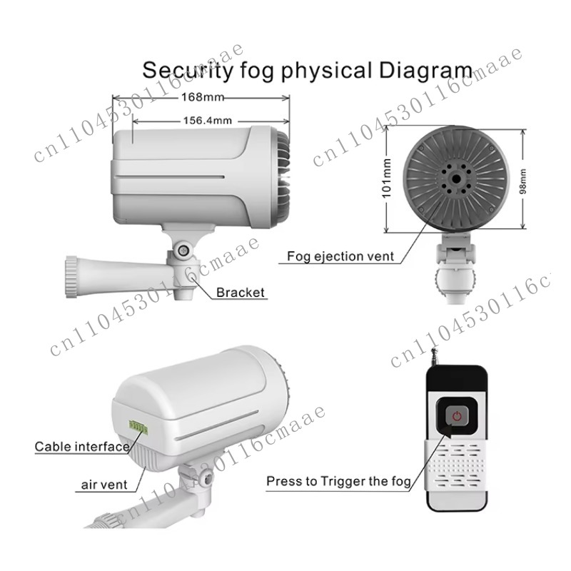 Bank Anti-Burglary Security Fo - огляд і ціна Home Security Fog System