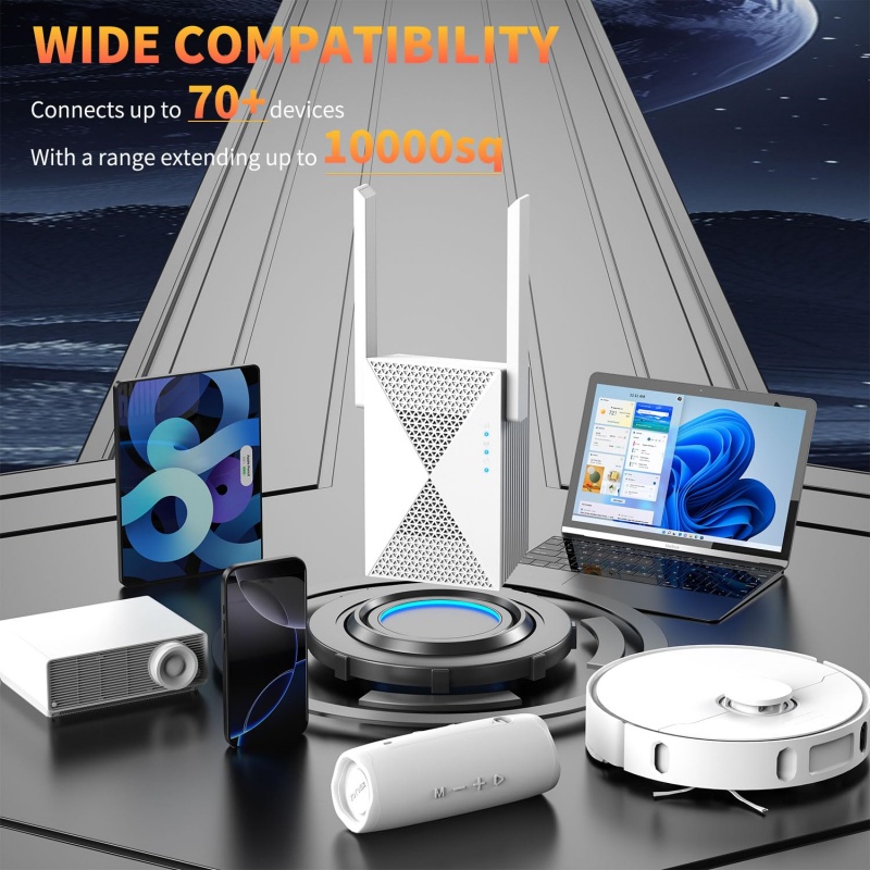 1200Mbps WiFi Repeater Wireles - огляд і ціна Home Security And Internet
