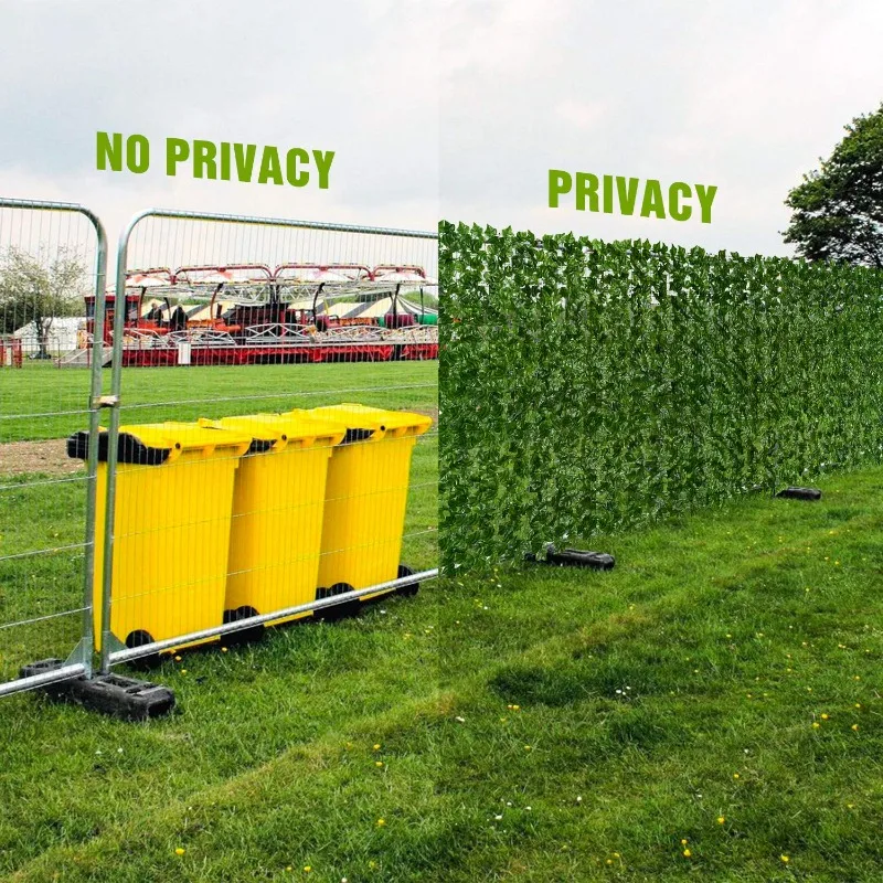 Artificial Leaf Privacy Fence  - огляд і ціна Home Security Fence