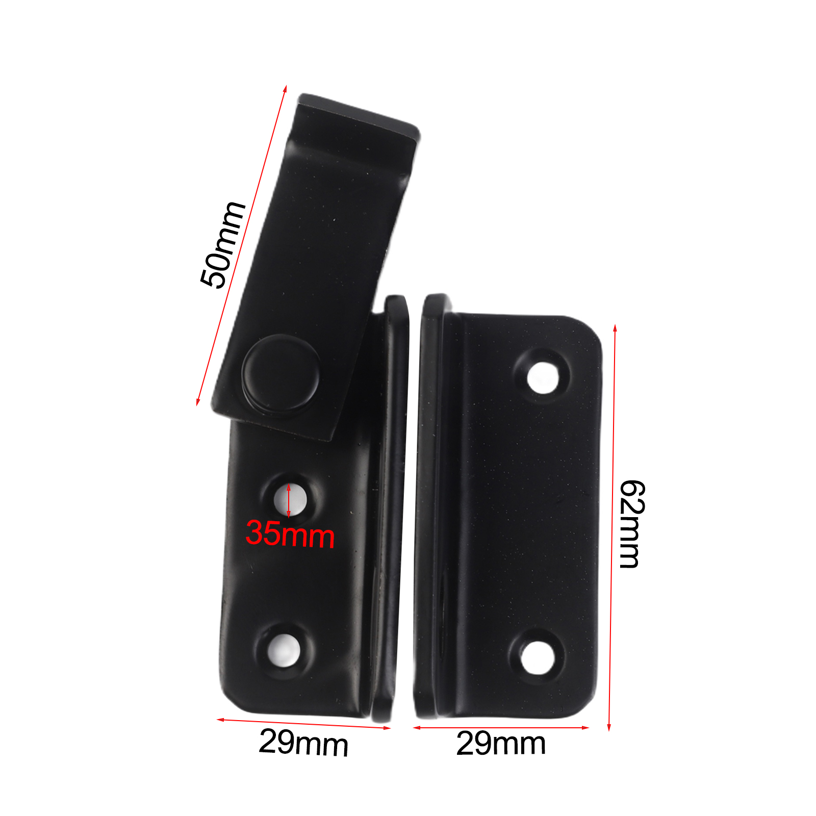 1Pc Black Stainless Steel Lock - огляд і ціна Home Security Fence
