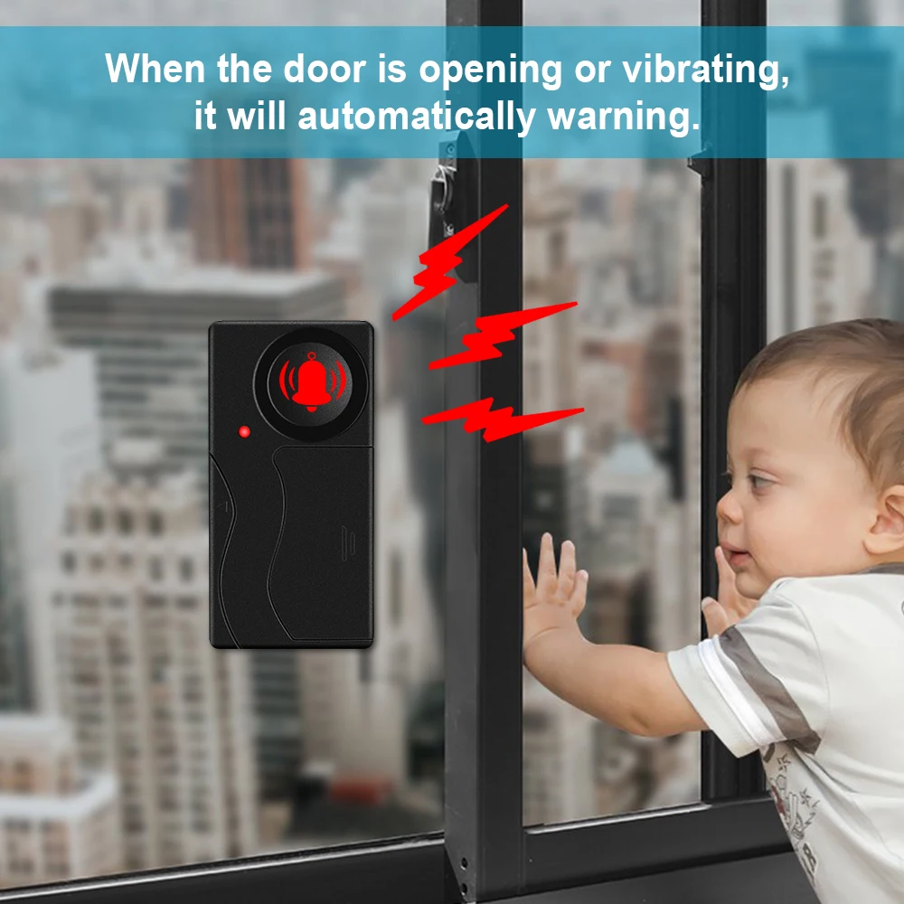 New 110dB Door And Window Vibr - огляд і ціна Home Security News