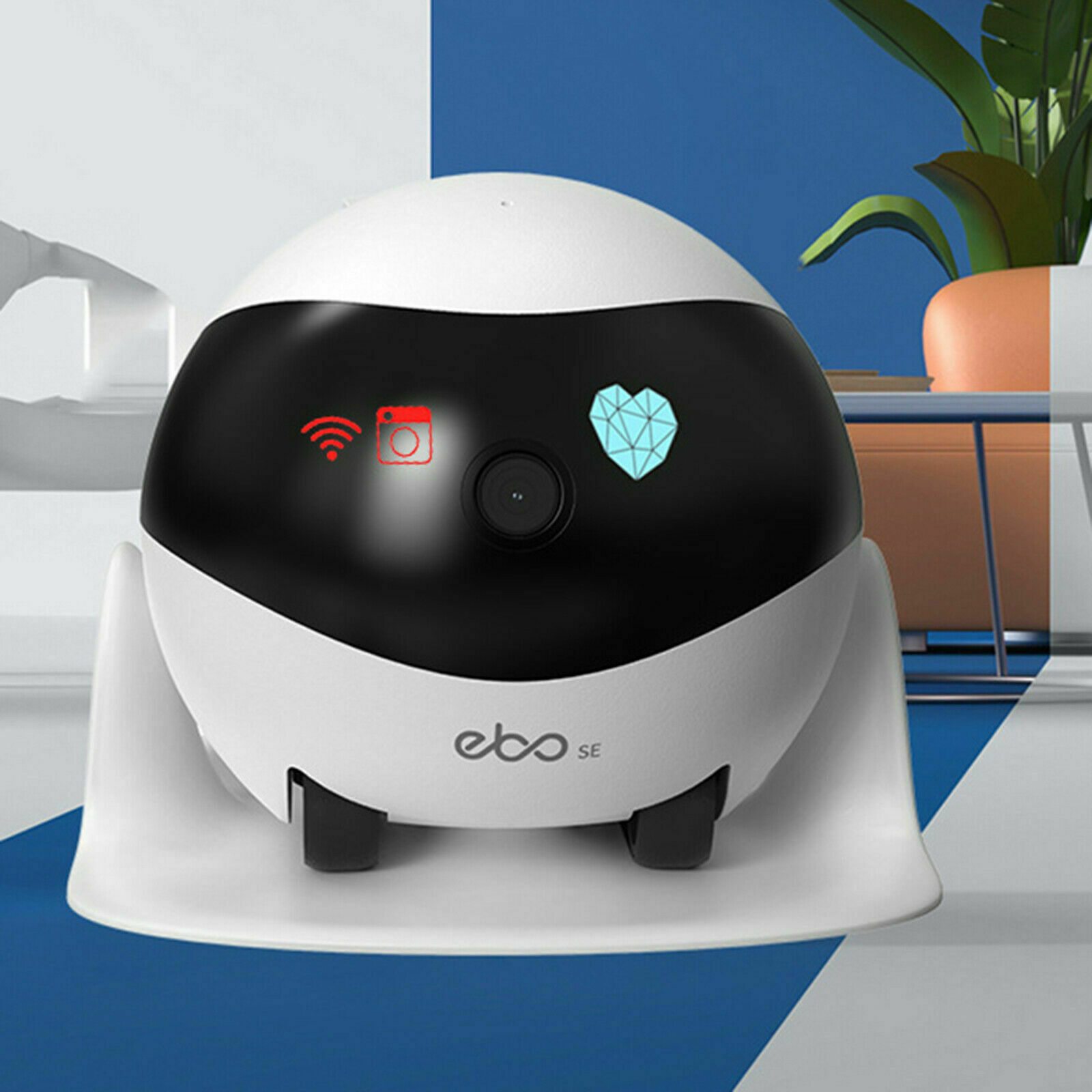 EBO SE Smart Home Robot Compan - огляд і ціна Home Security Robots