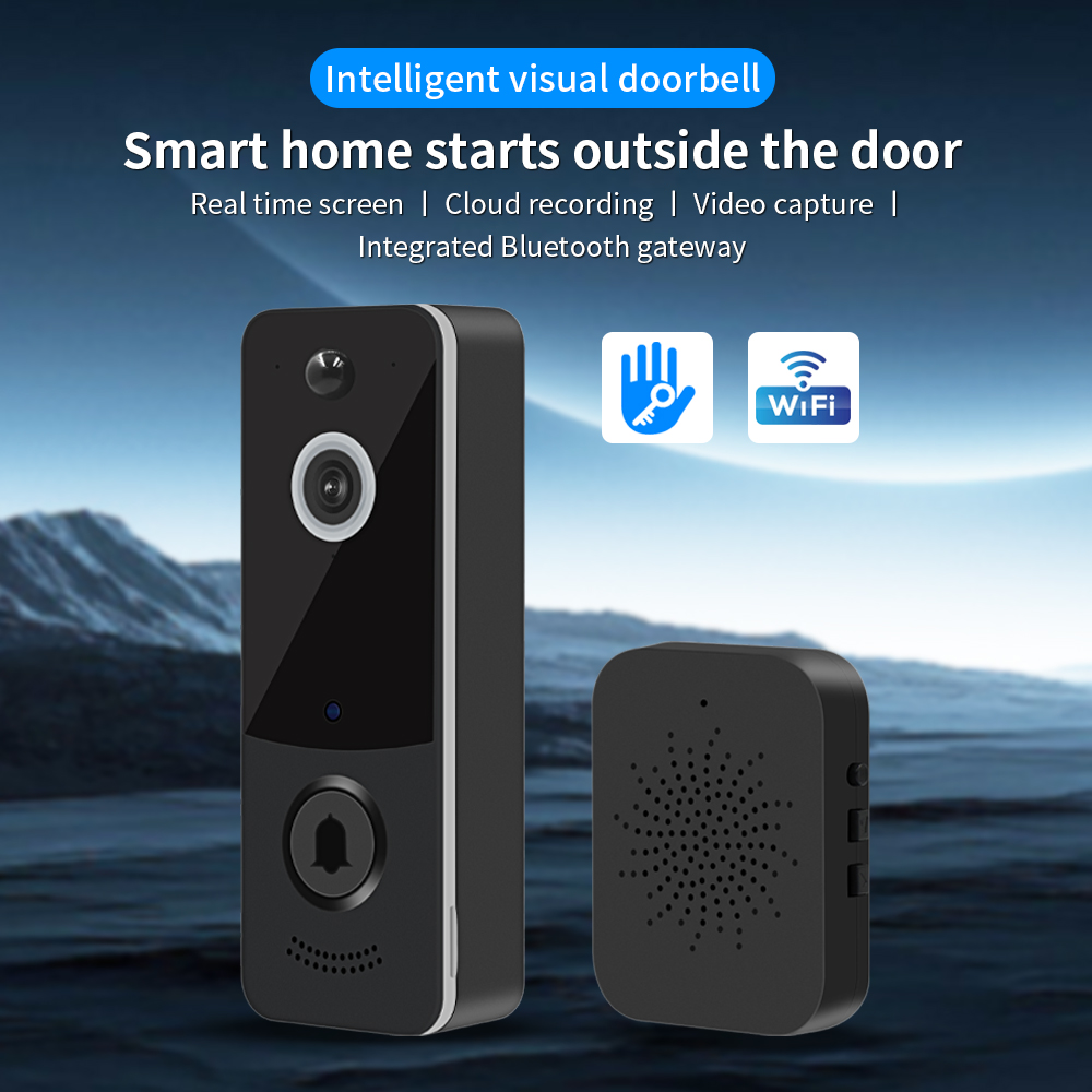 1080P WIFI Video Doorbell TTLO - огляд і ціна Home Security Cameras Wireless