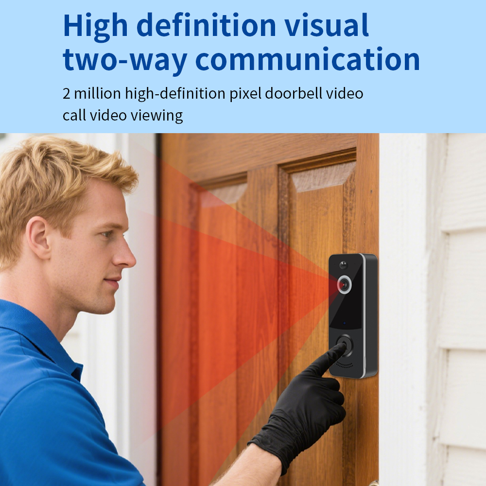 1080P WIFI Video Doorbell TTLO - огляд і ціна Home Security Cameras Wireless