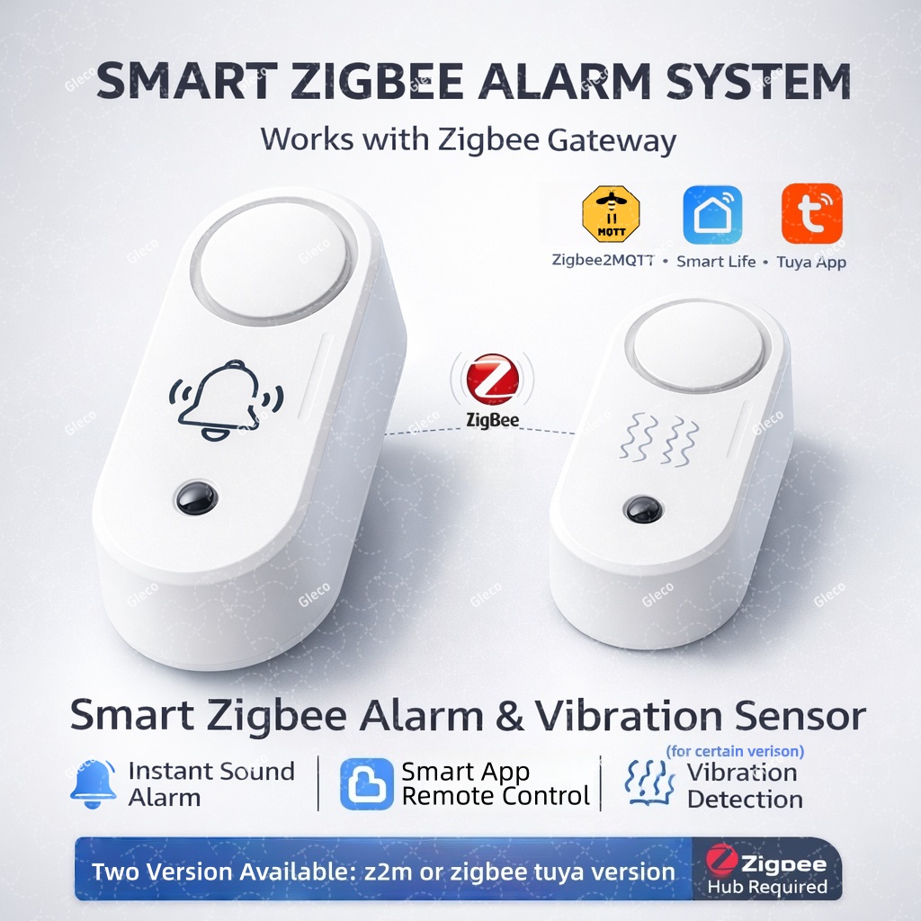 Zigbee Siren Alarm With Option - огляд і ціна Home Security Lights