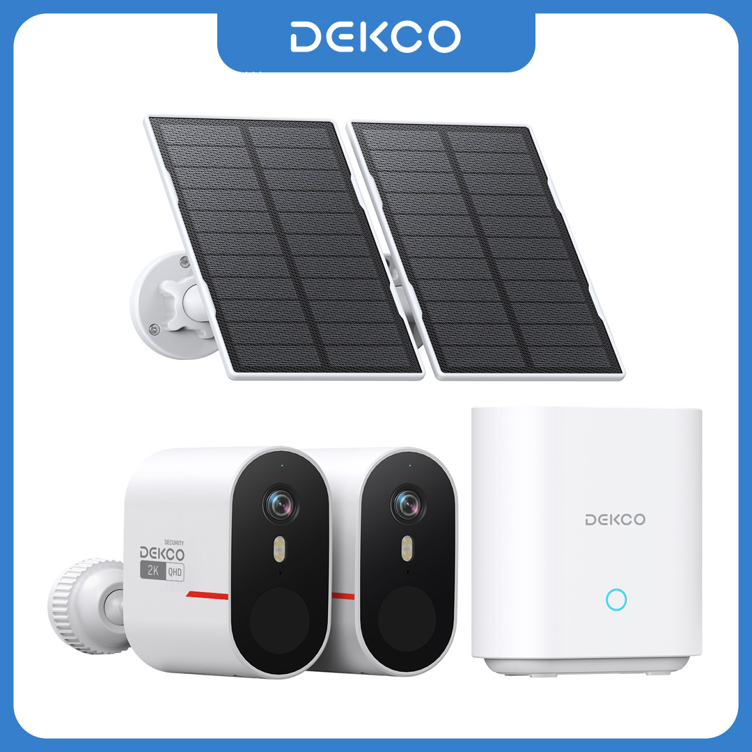 Dekco 3MP WiFi Solar Camera Sy - огляд і ціна Home Security News