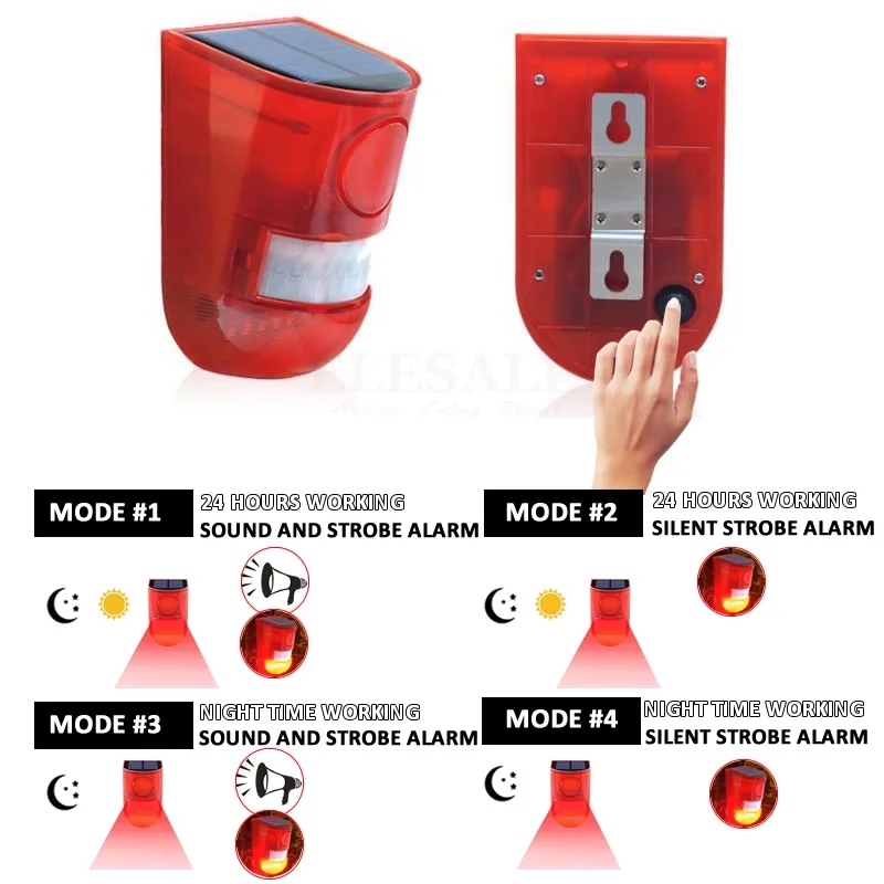 Waterproof Solar Powered Alarm - огляд і ціна Home Security News