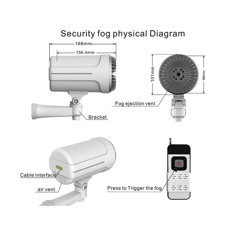 Gadgets Smart Security Fog Gen - огляд і ціна Home Security Fog System