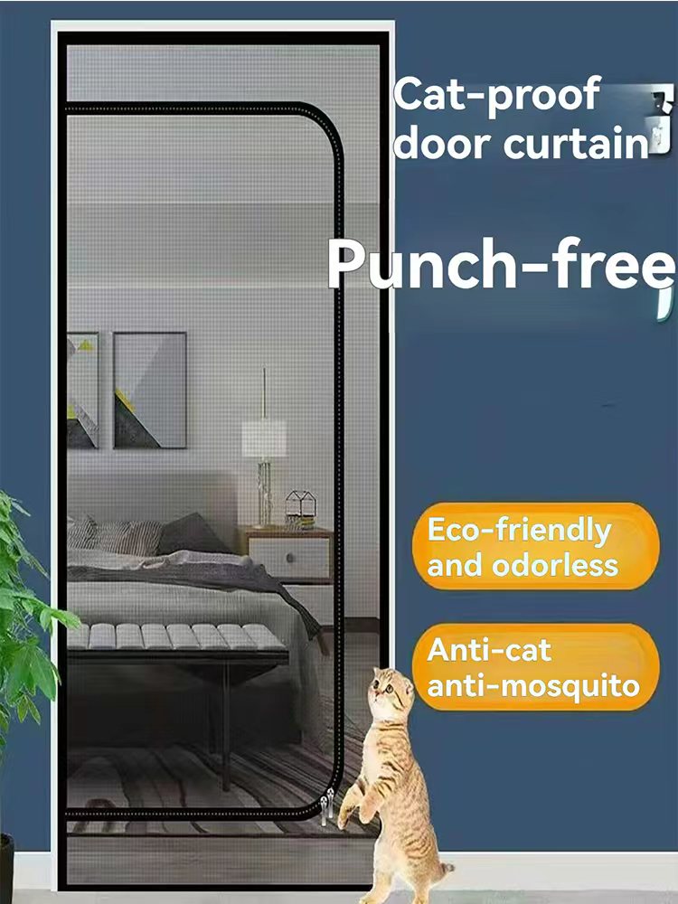 Zipper Screen Door Net D-Shape - огляд і ціна Home Security Fence