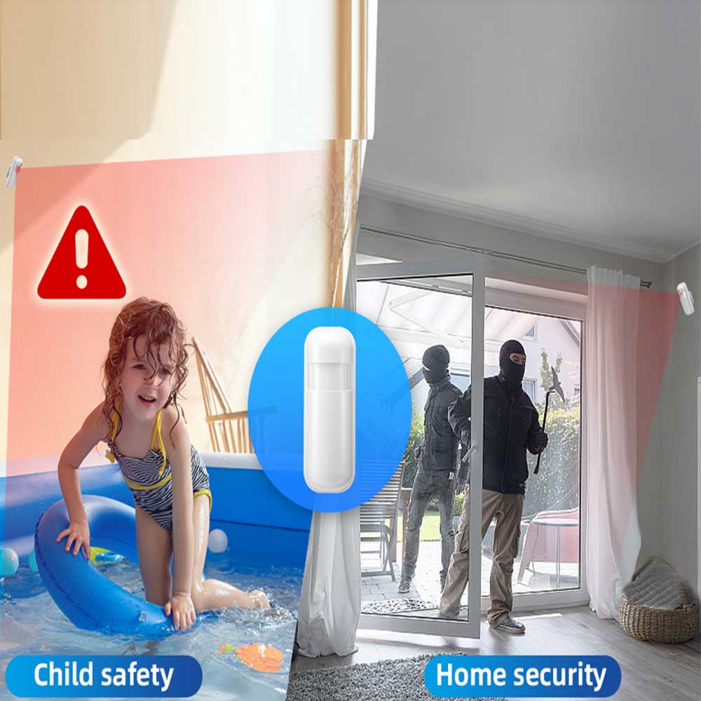 433MHZ PIR Sensor Home Alarm M - огляд і ціна Home Security Battery