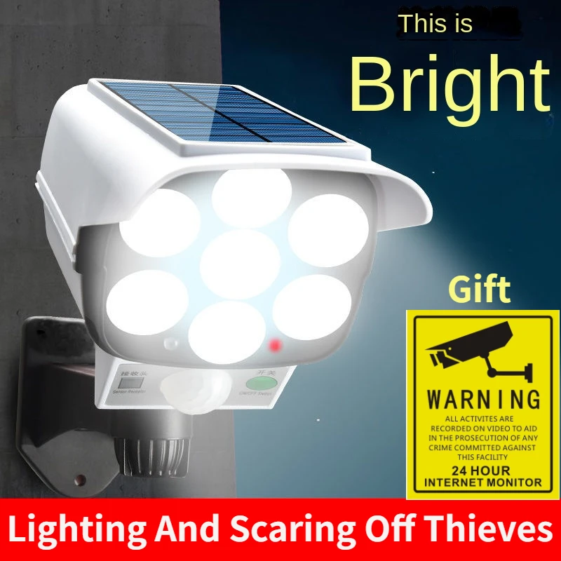 Outdoor Solar Light Motion Sen - огляд і ціна Home Security Cameras Wireless