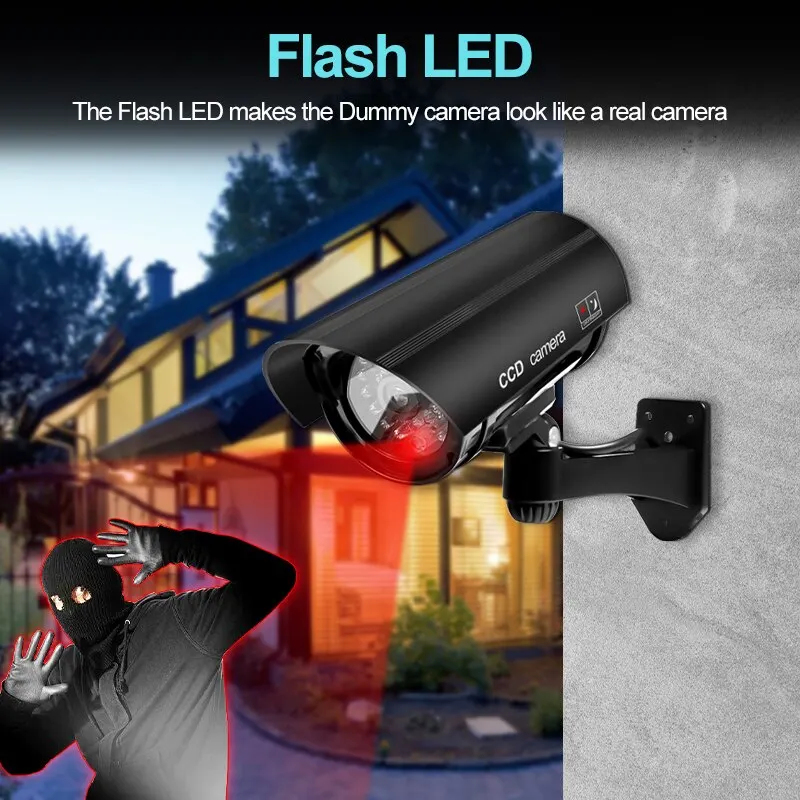 1PC Dummy Security Camera Watr - огляд і ціна Home Security Lights