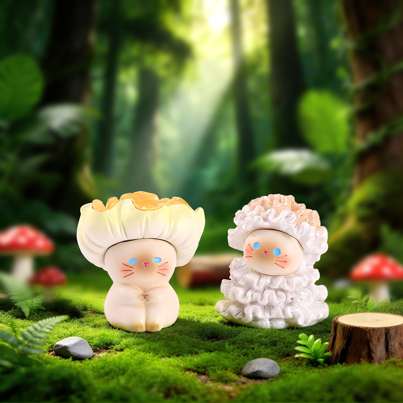 Mushroom Meow Blind Box Cute C - огляд і ціна Home Security Items