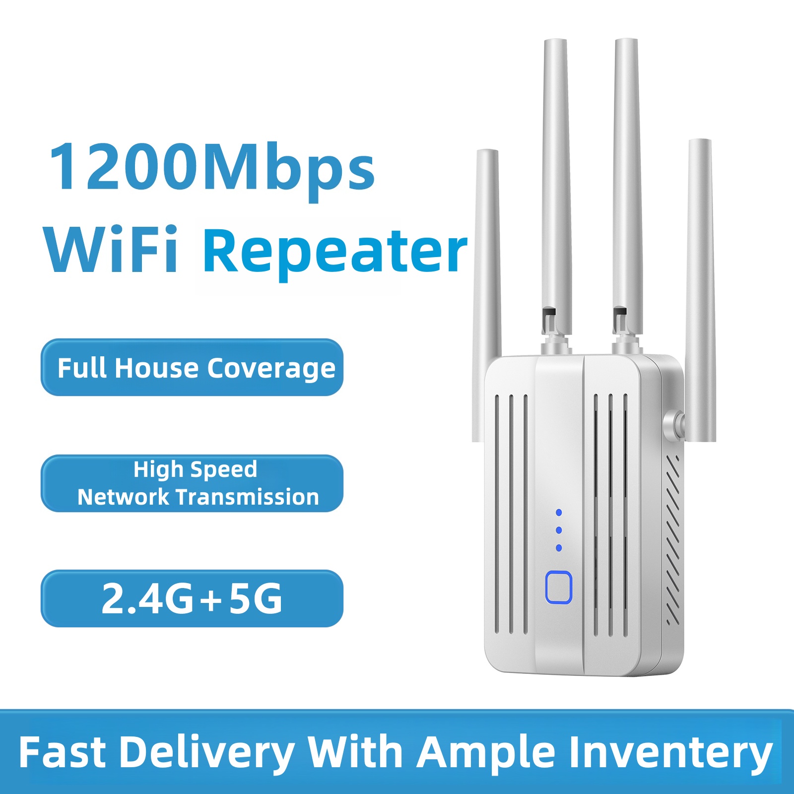 1200Mbps WiFi Repeater Extende - огляд і ціна Home Security And Internet