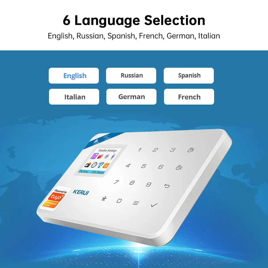 KERUI W181 Alarm System Securi - огляд і ціна Home Security Cameras Wireless
