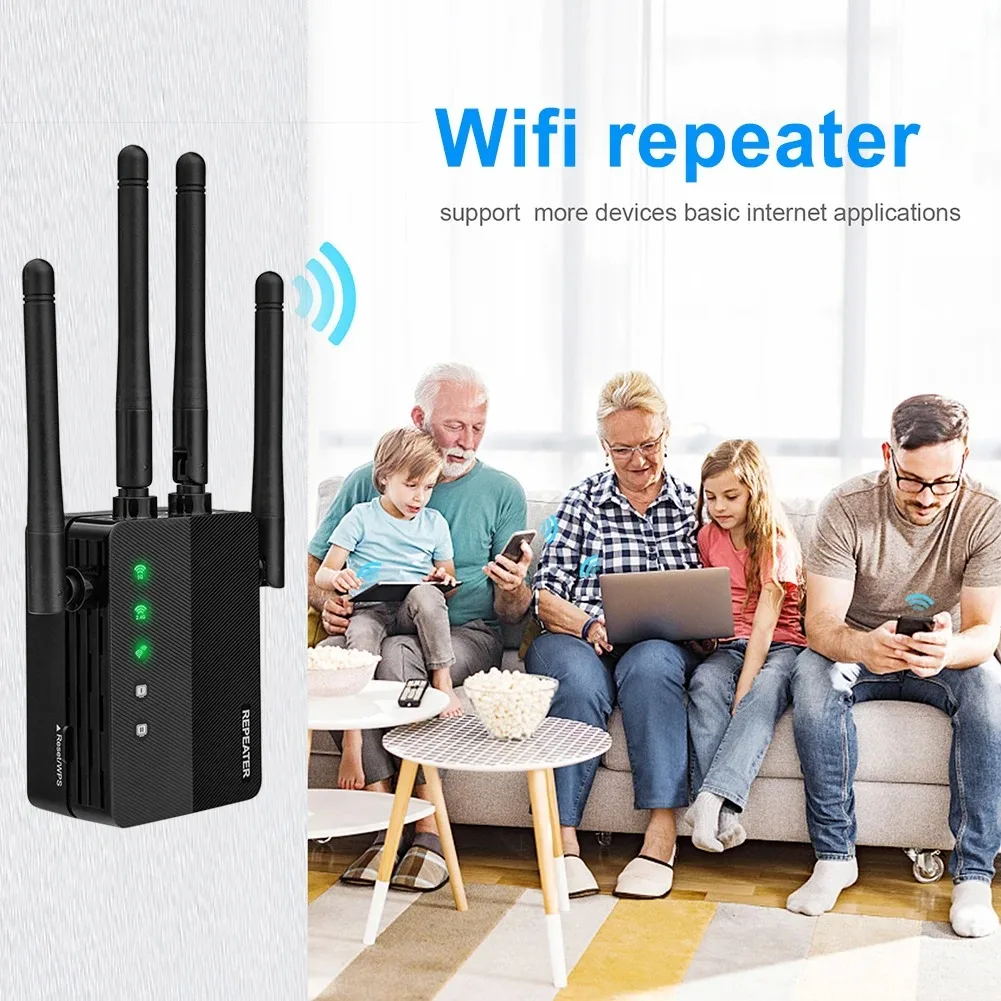 WiFi Extender Featuring 2.4/5. - огляд і ціна Home Security And Internet