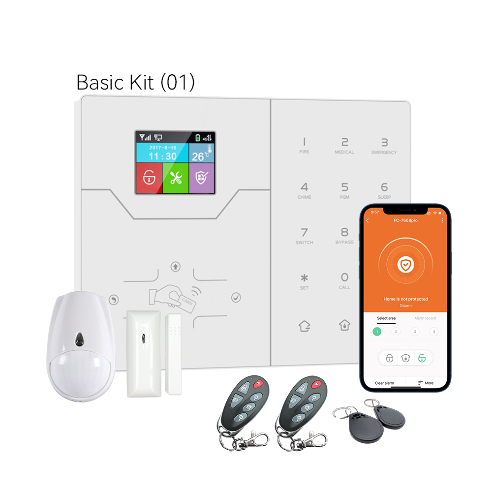 Smart Home Alarm Central HA-VG - огляд і ціна Home Security No Subscription