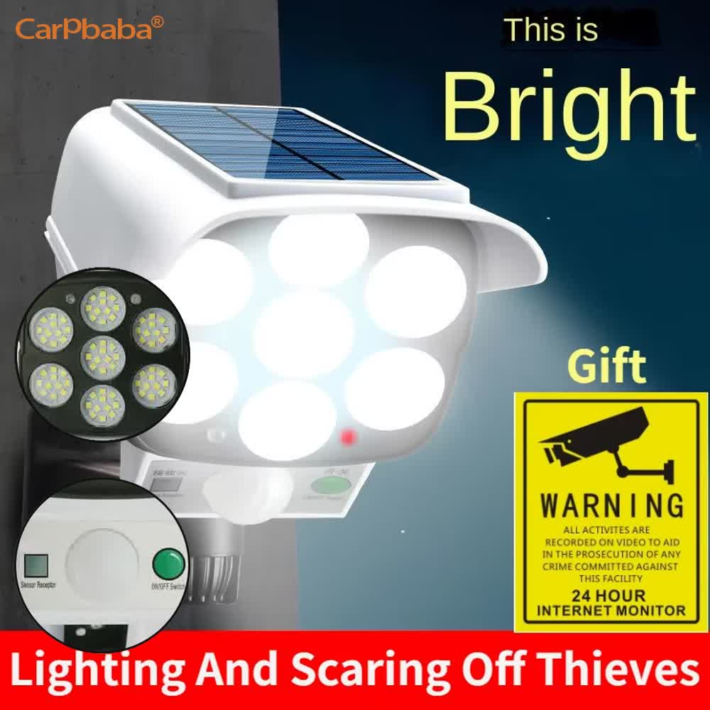 Outdoor Solar Light Motion Sen - огляд і ціна Home Security Cameras Wireless